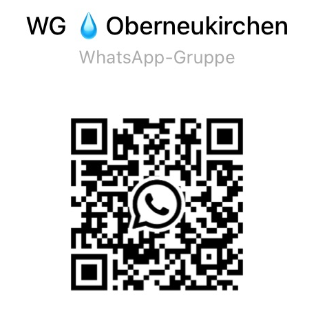 QR Code für die WhatsApp Gruppe der WG Oberneukirchen